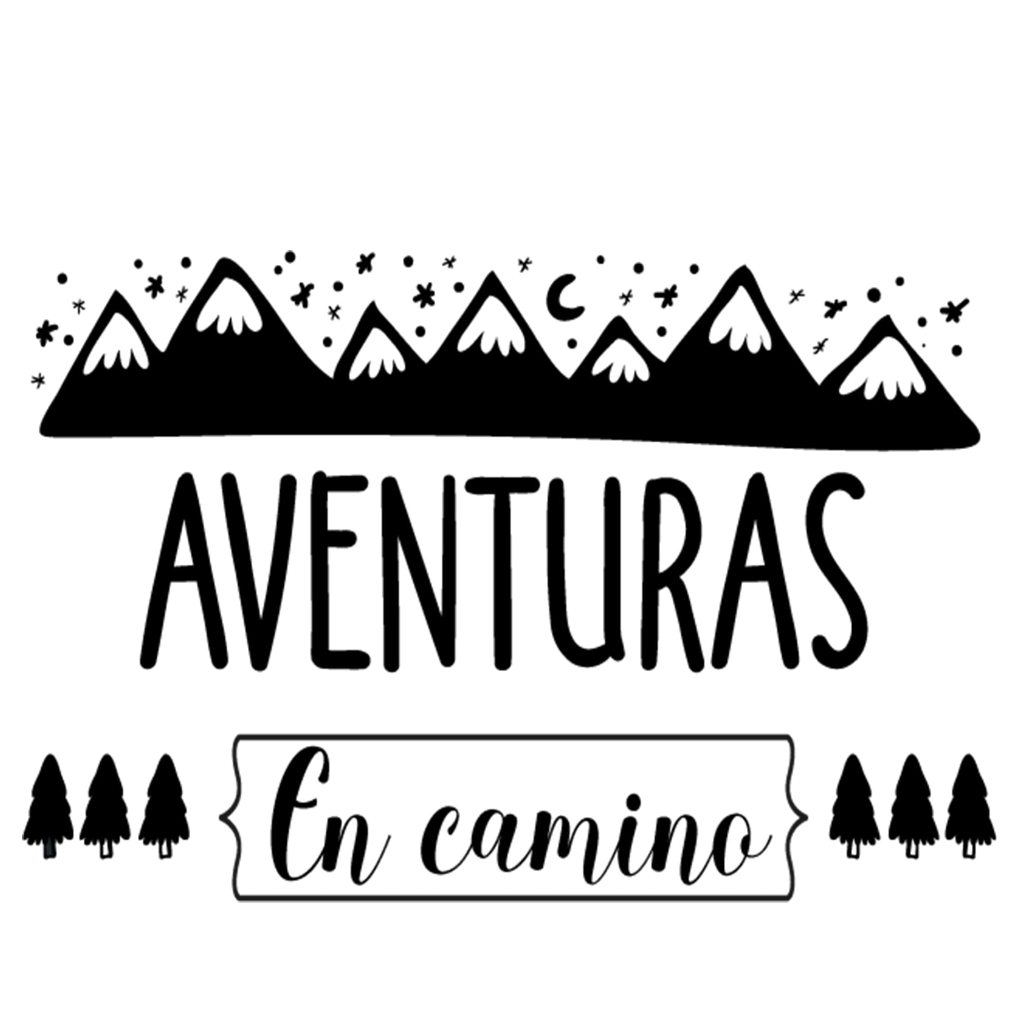Pegatina para autocaravana y furgonetas. Vinilo autocaravana (Bienvenidos a nuestra casa, 20cm x 30cm) — view 4
