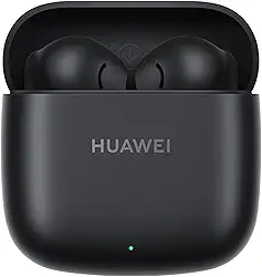 Fone de Ouvido Sem Fio, HUAWEI FreeBuds SE 2, Até 40 Horas de Bateria, Compacto e Confortável, Até 3 Horas de Música com Uma Carga de 10 Minutos, Preto