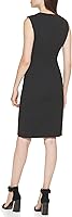Vista 3 de Calvin Klein Vestido sin mangas con botones en la cintura para mujer