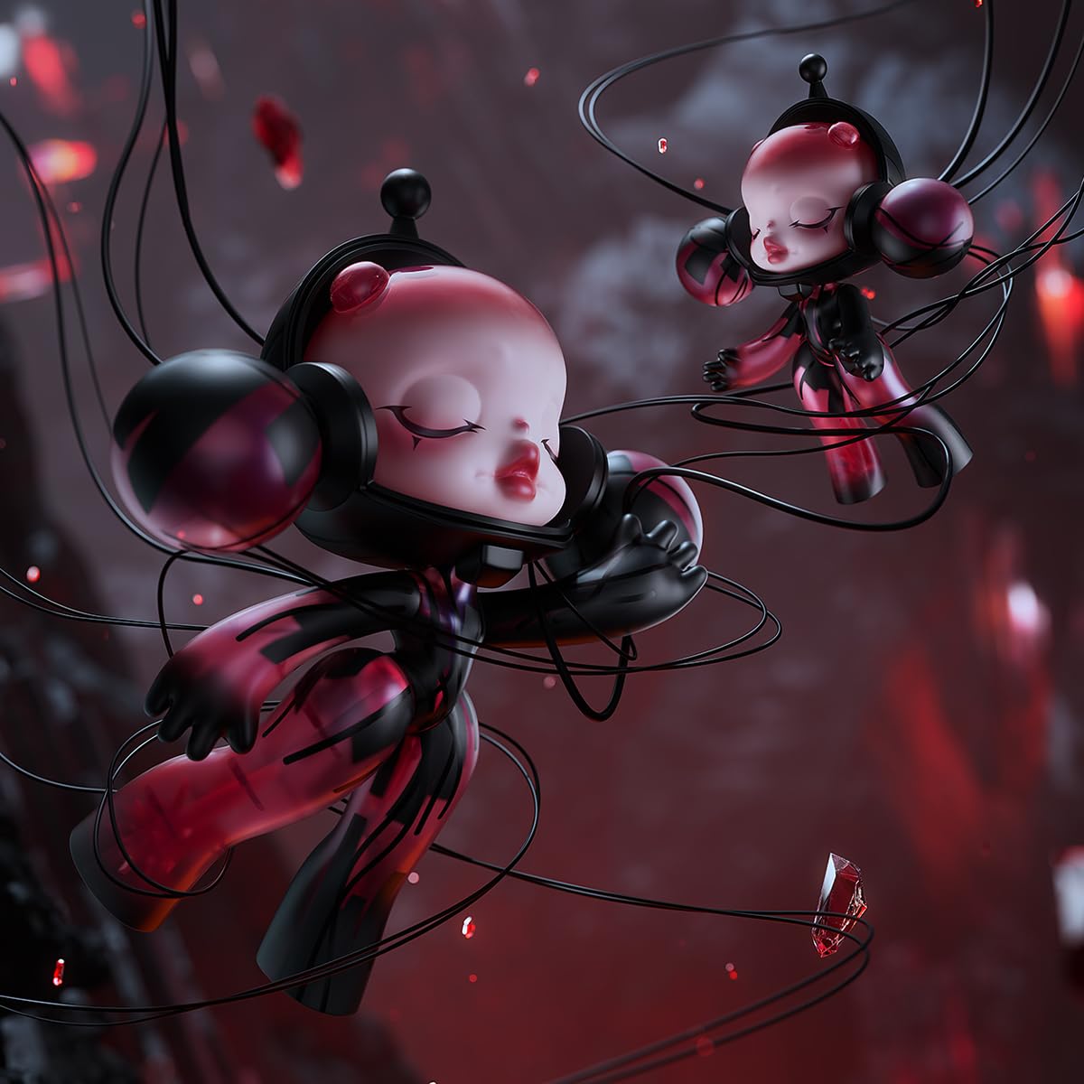 スカルパンダcrystal ball 限定品 ポップマート スカルパンダcrystal