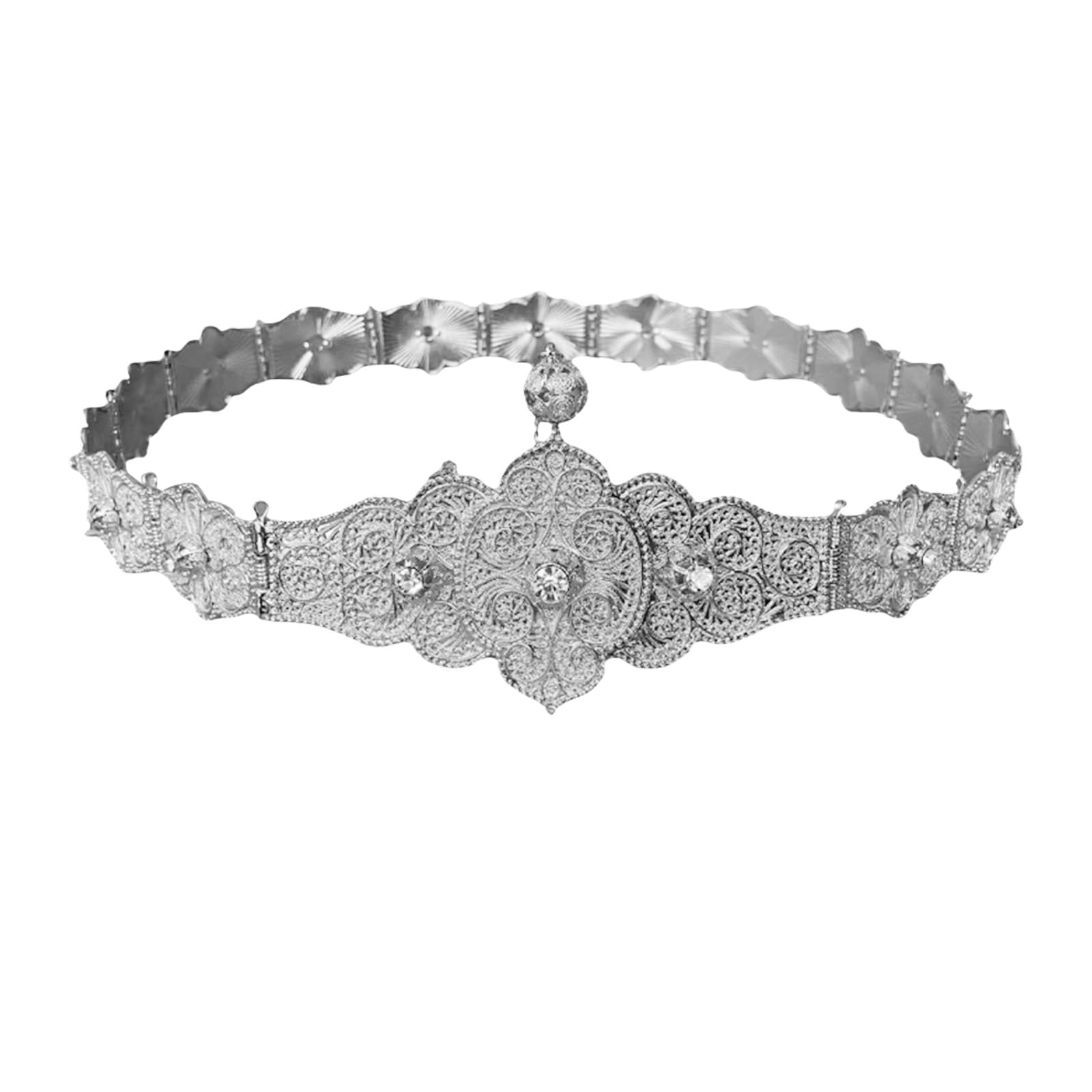 Exquisito cinturón de cintura, encanto estético, accesorios de fotos para vaqueros, vestido, joyería corporal, encanto metálico, accesorios de fotos, tradicionales