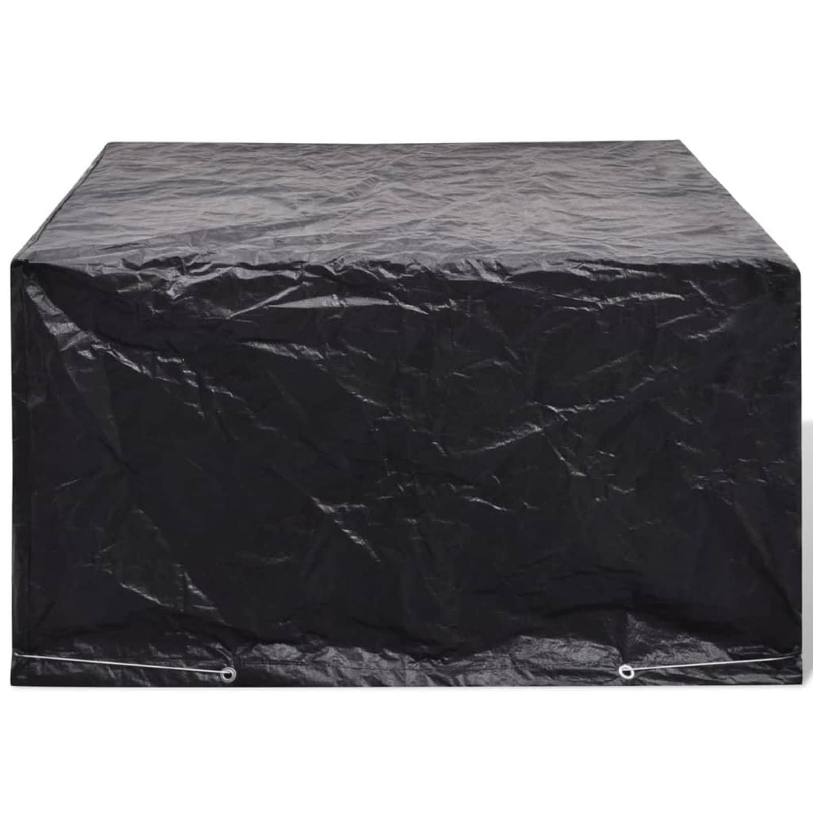 ZHOUMIN Coperture Arredi Giardino 2pz Polyrattan 8 Occhielli 172x113cm,Copertura Arredo Giardino,Copertura Arredo Giardino Esterno,Copertura Protettiva