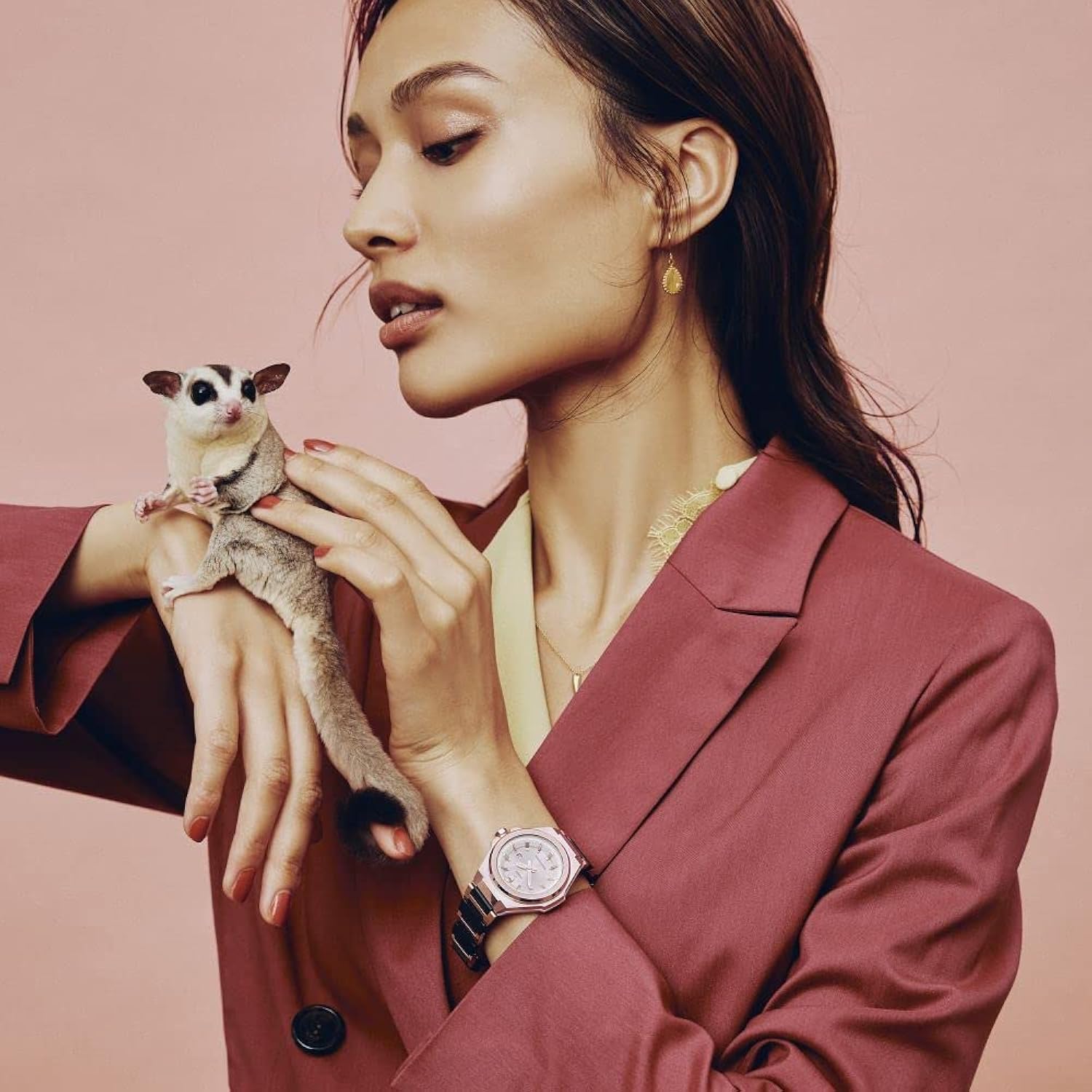 Baby-G G-Ms resistente agli urti solare Msg-S500Cg-1A Msgs500Cg-1A 100M Orologio da donna Baby-G G-Ms resistente agli urti solare Msg-S500Cg-1A Msgs500Cg-1A 100M Orologio da donna