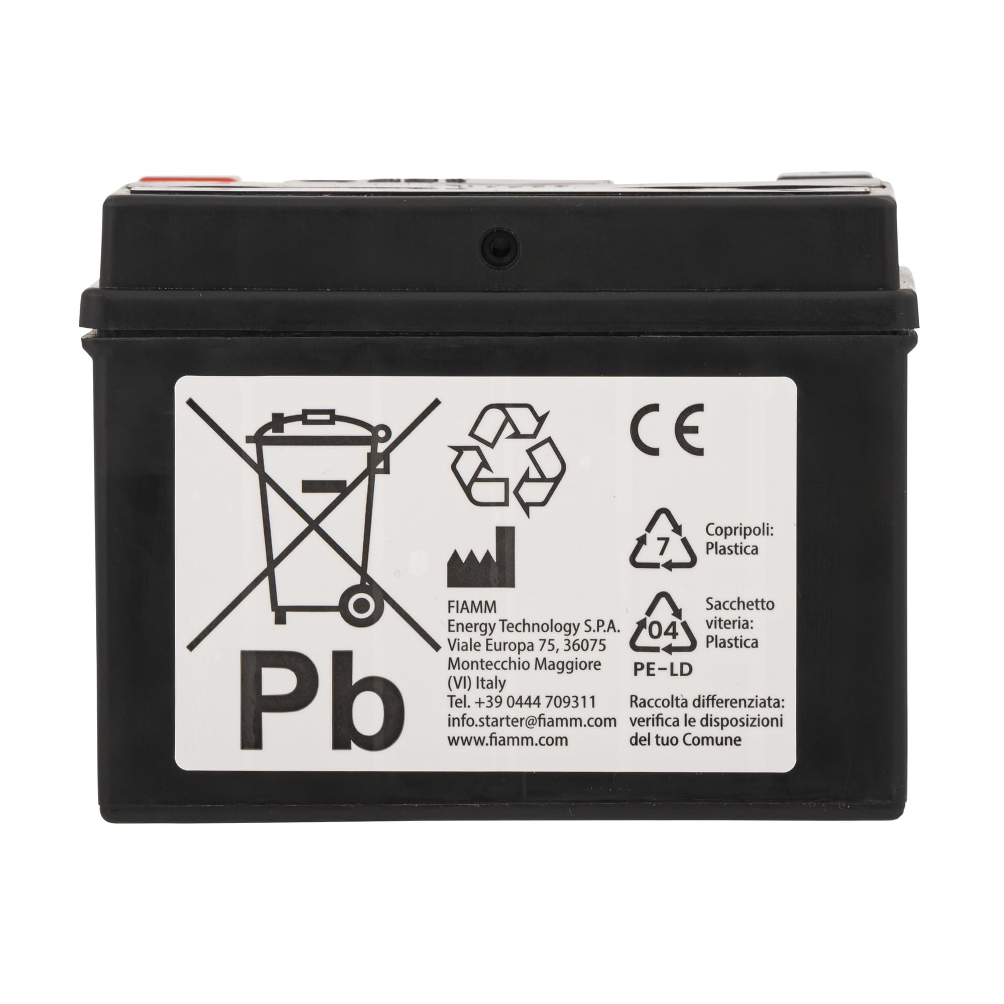 Fiamm Batteria Moto Scooter FTX4L-12B 3AH 50A AGM Senza Manutenzione