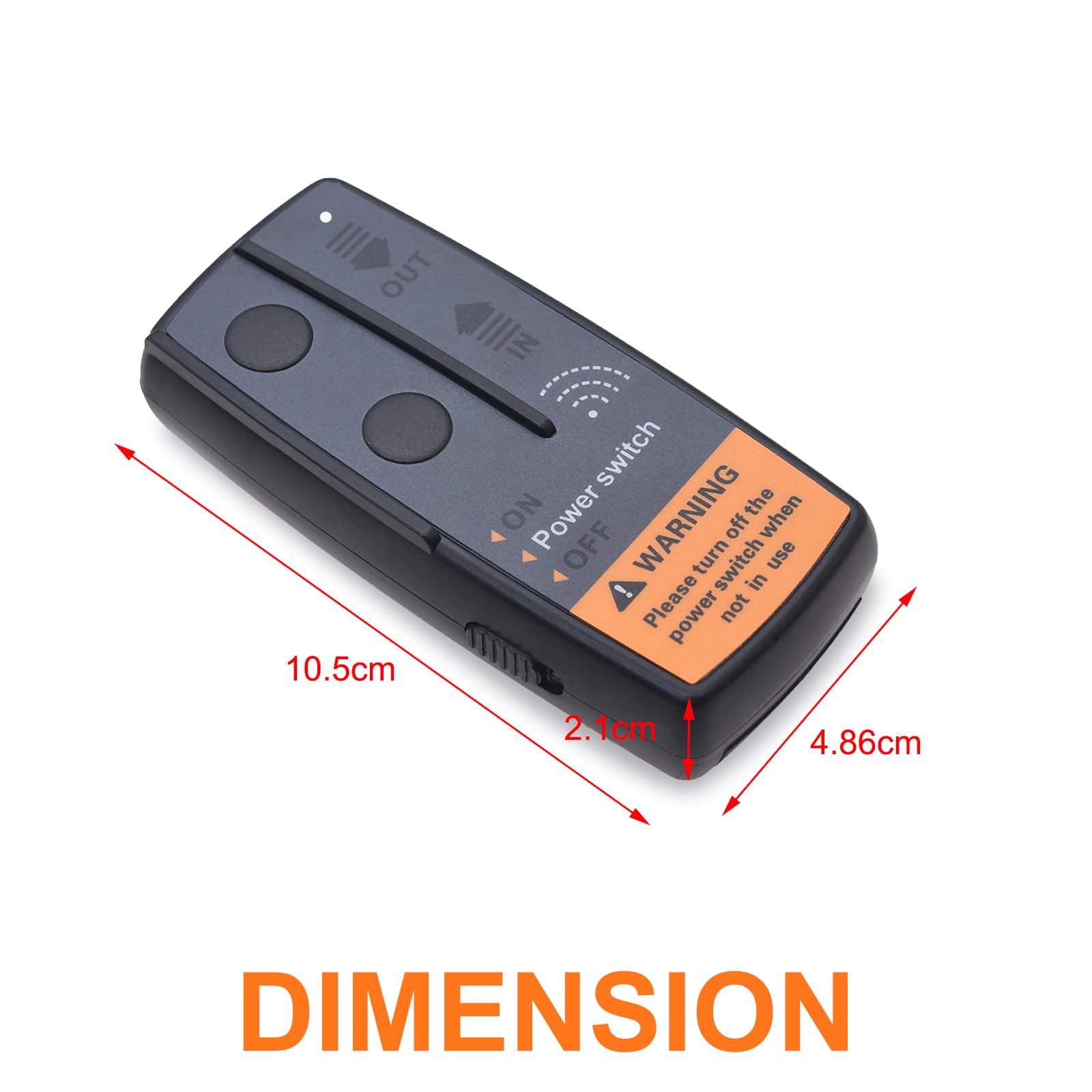 KAOLALI 12V 50ft Kit Telecomando Universale per Verricello, Kit Telecomando per Verricello Wireless di Recupero per Camion Jeep ATV SUV