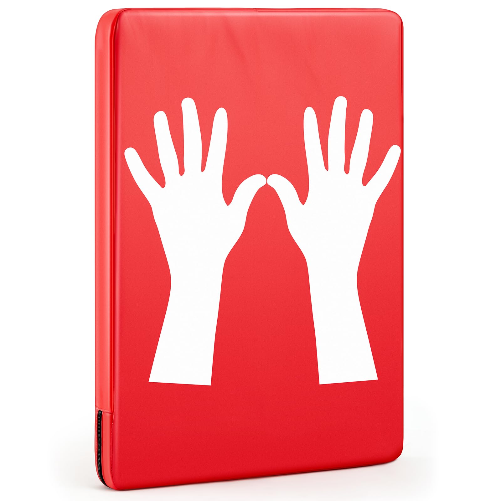 Tandem Sport Round Volleyball Blocking Pads - 2 Pack, 11.8" For Hitting & Blocking Drills