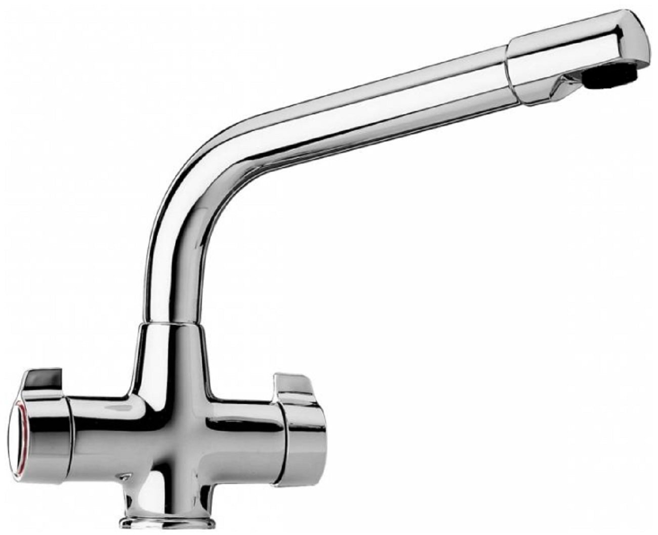 Gloucester Dual Flow Mono Sink Mixer, Chrome