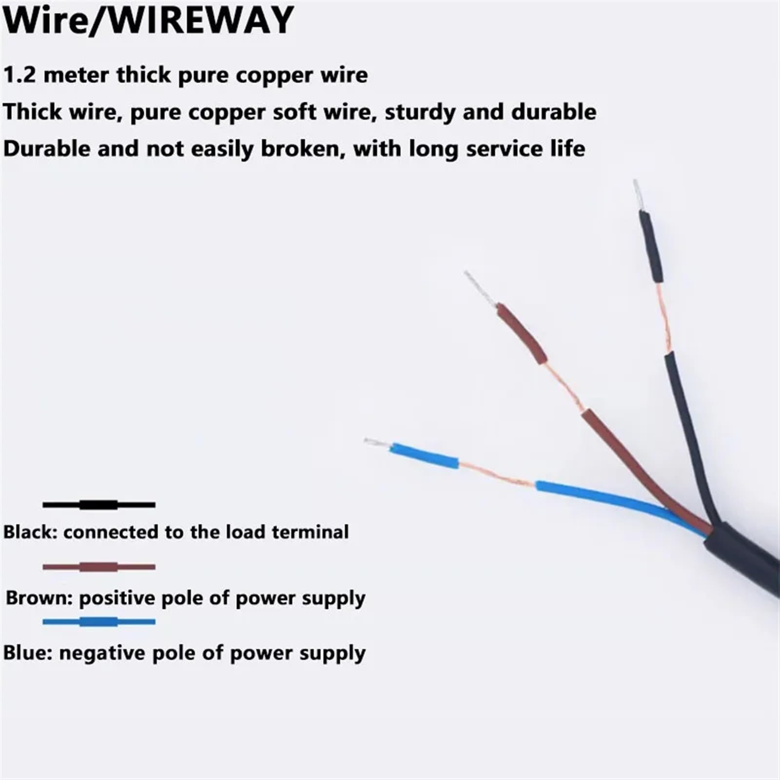 IP67 NPN Schermato M8 NESSUN Commutatore Di Prossimità Induttivo Dei - Foto 8