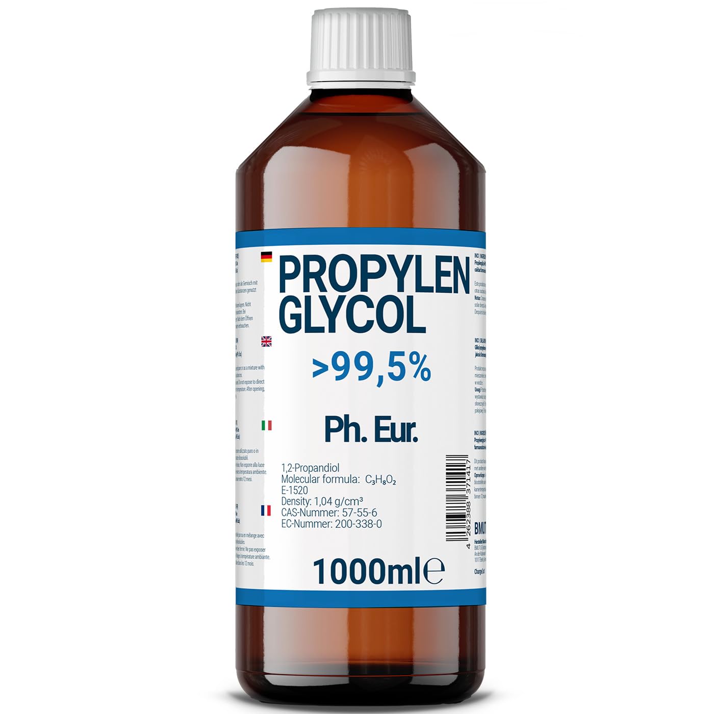 1000ml Pharmaceutical Grade Propylene Glycol USP - Versatile - High Purity  | >99.5% | E1520 : Amazon.co.uk: Grocery
