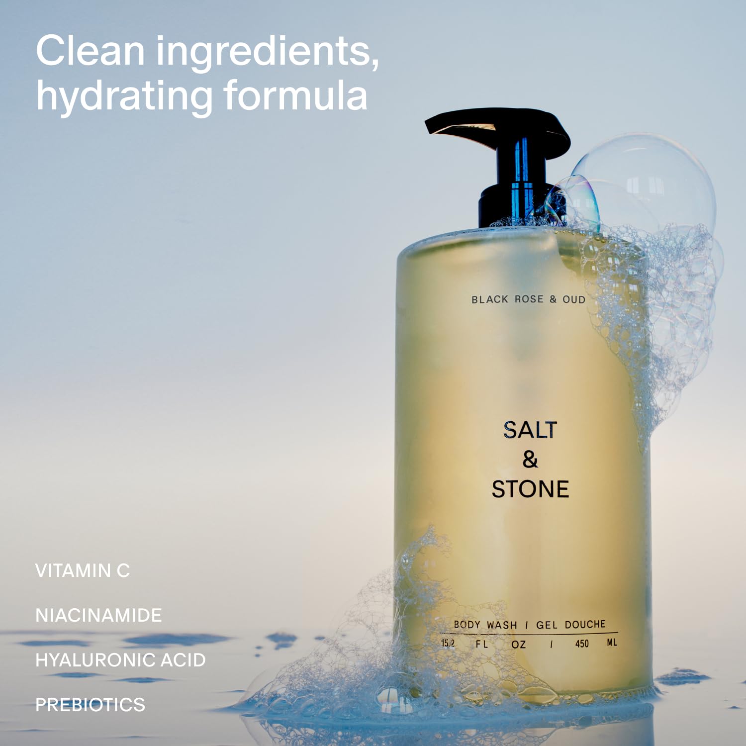 Amazon.com: Salt & Stone Body Wash with Antioxidants for Deep