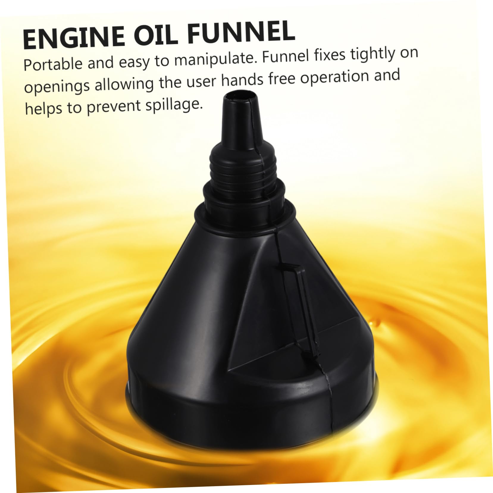 GLEAVI 6pezzi Imbuto Per Carburante Leggera Con Filtro Per Rifornimento Motore e Fluido Utilizzabile Su Auto e