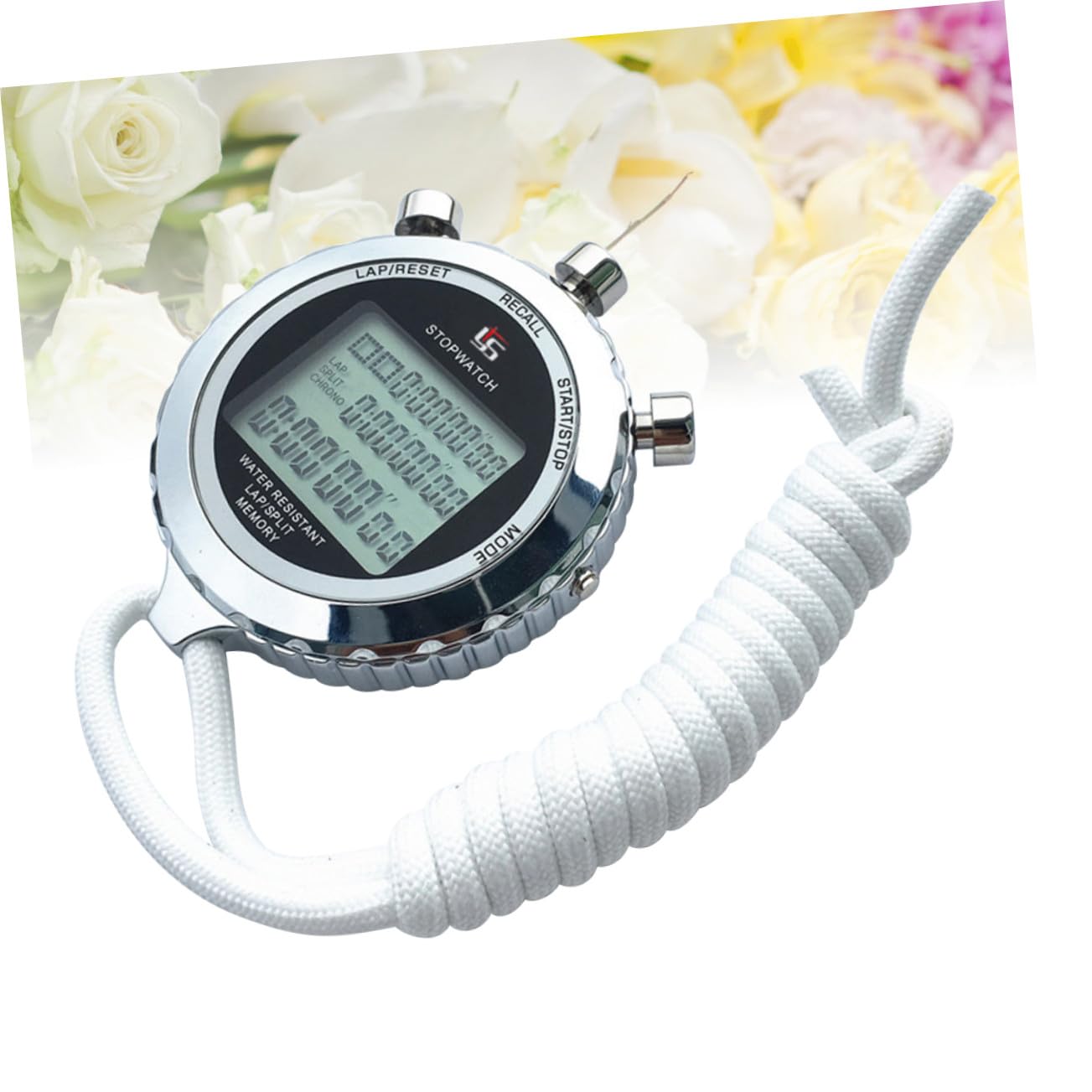 GALPADA Cronometro Professionale Portatile con LCD Righe per Allenamento Sportivo e Quotidiano