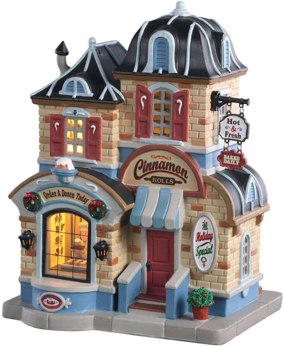 Lemax Village Collection Cinnamon Roll Shop #05645