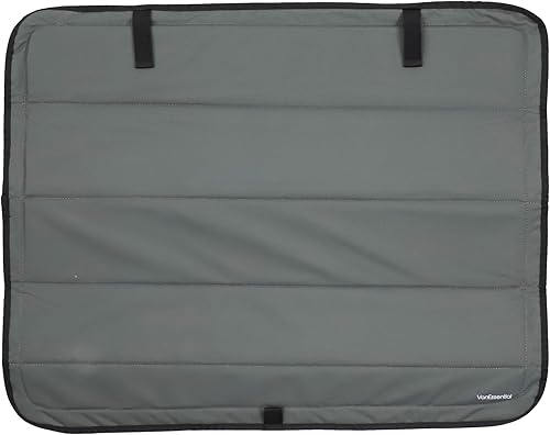 Miniatura 10 de VanEssential Cubierta de ventana deslizable aislante y oscurecedora diseñada para la furgoneta Ford Transit del año 2015 hasta la actualidad SIN gris