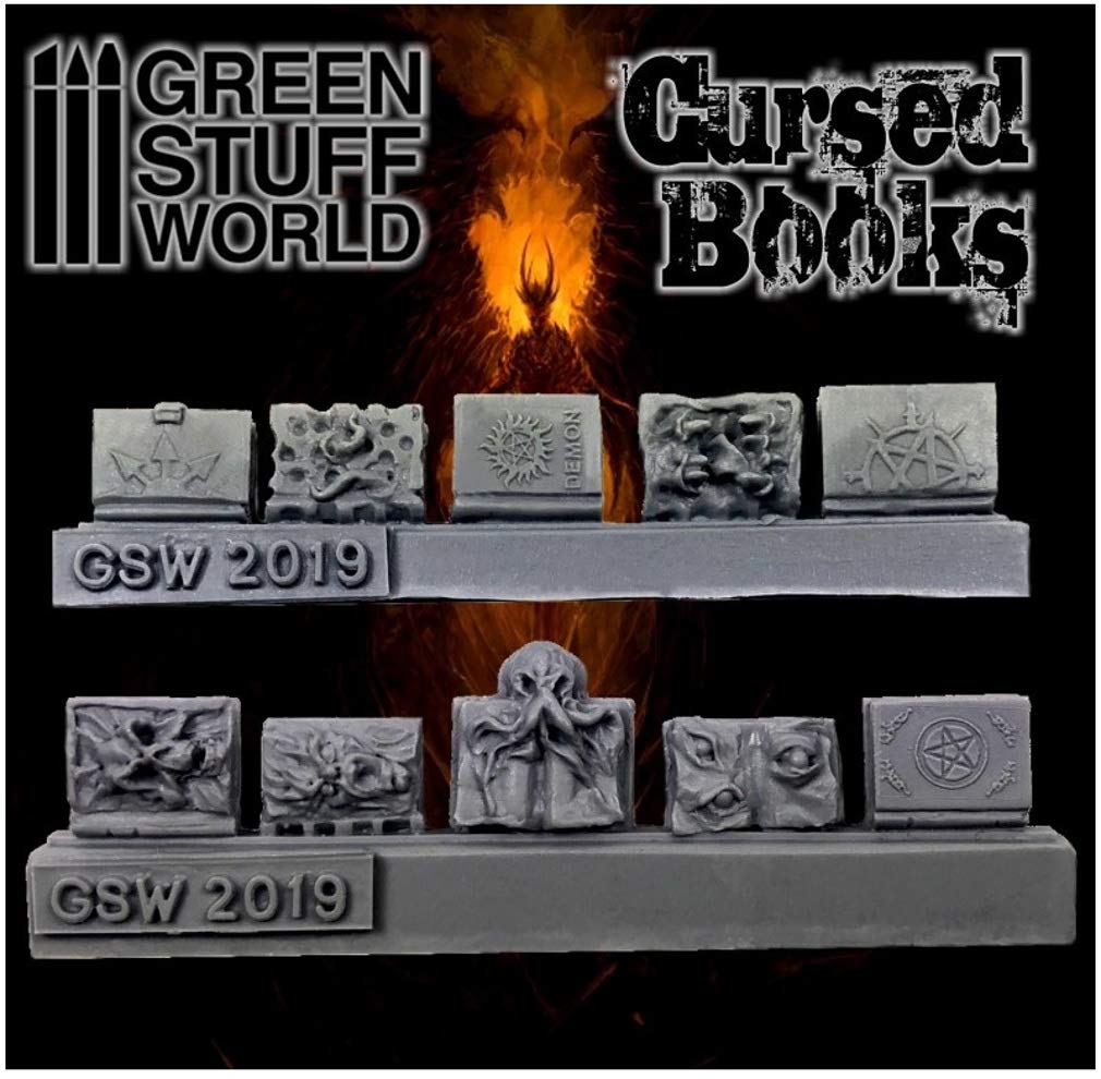 Green Stuff World: 2013 Resin Cursed Books – Deko-Bücher Aus Harz