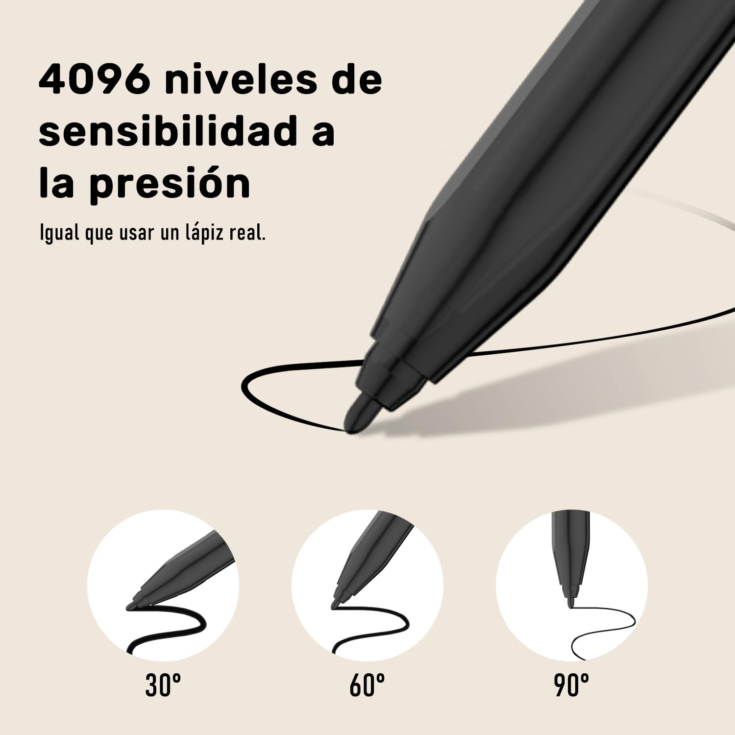 Lápiz para Remarkable 2, EMR Lápiz con Borrador, Nivel de PresióN 4096, Rechazo de Palma y AdsorcióN Magnética, Lápiz Digital Compatible con Kindle Scribe/Remarkable 2/1