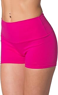 Pantalones Shorts Cortos de Cintura Alta para Mujer