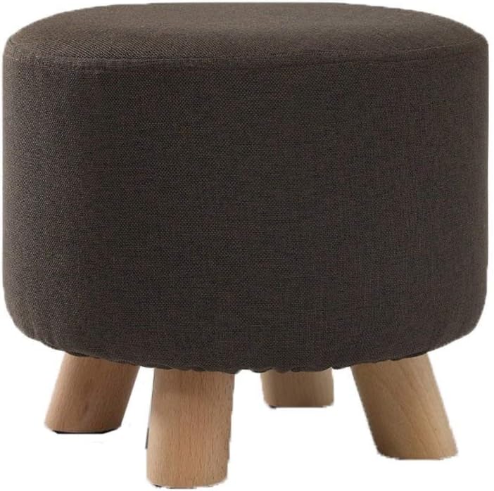 Foldable Storage Foot Rest Stool, Toy and Shoe Chest,Coffee Table,Quick and Easy(Black)