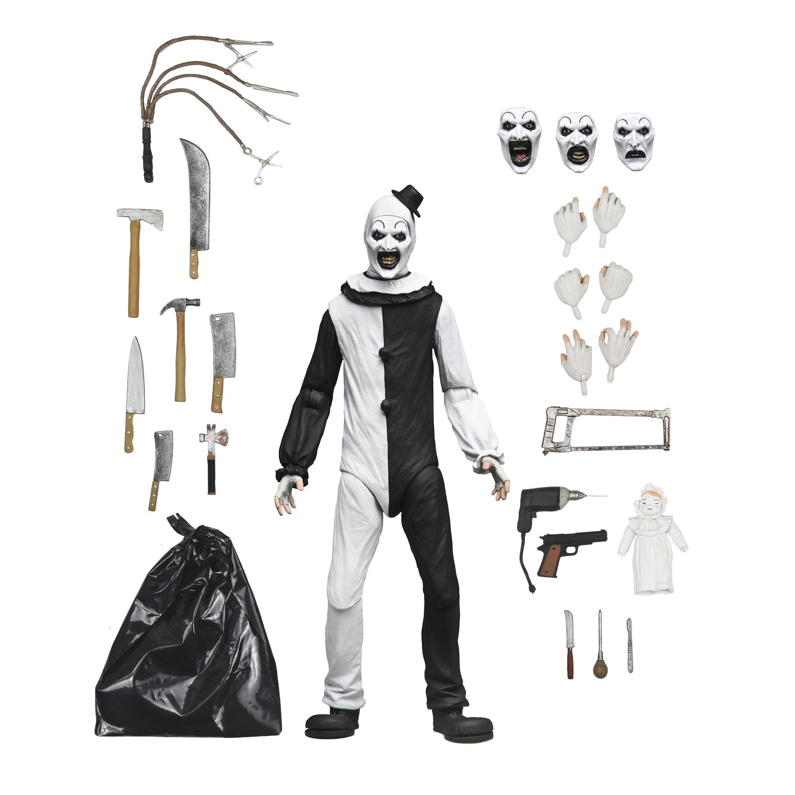 NECA テリファーUltimate Art the Clownフィギュア Terrifier: Art The Clown 7