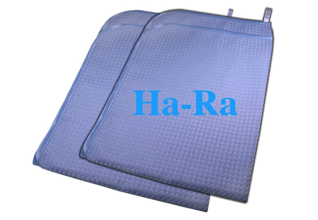 Ha-Ra Set di 2 panni per martello, 67 x 50 cm, in microfibra assorbente, asciuga senza aloni, applicabile a umido e a secco, adatto per finestre e specchi, utilizzabile in cucina e bagno