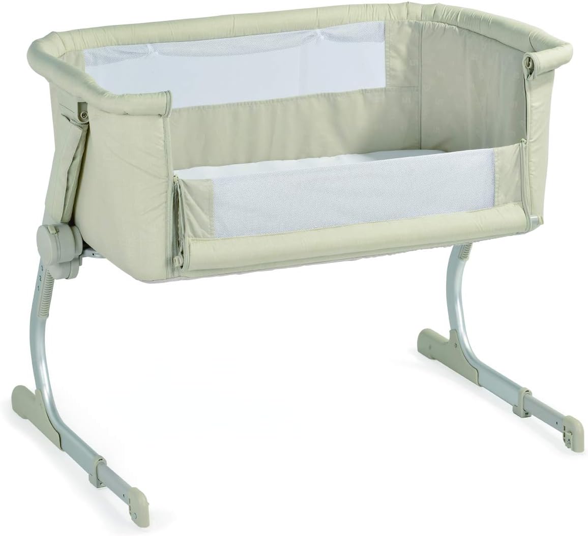 Unilove Hugme, Bedside Sleeper Includes Travel Bag, Mattress, And Mosquito Net, Sweet Cream
