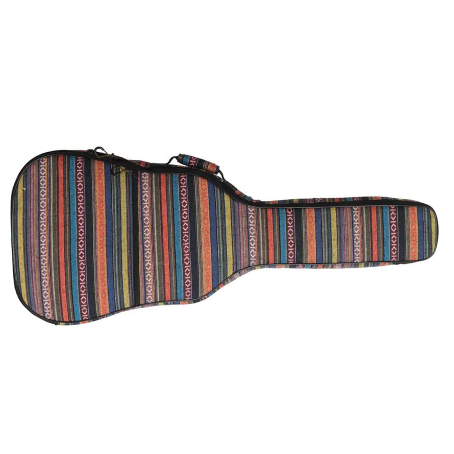 Custodia per chitarra 40 41 pollici chitarra concerto zaino con spessa federa per chitarra acustica, Colorato