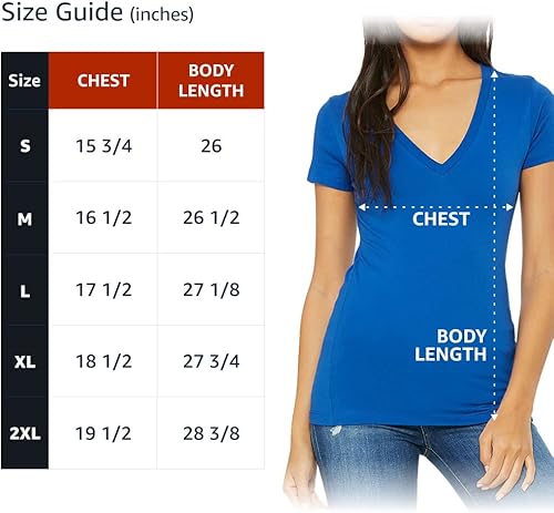 Miniatura 8 de Cool Golf - Camiseta con cuello en V para mujer, camiseta de moda, Negro -