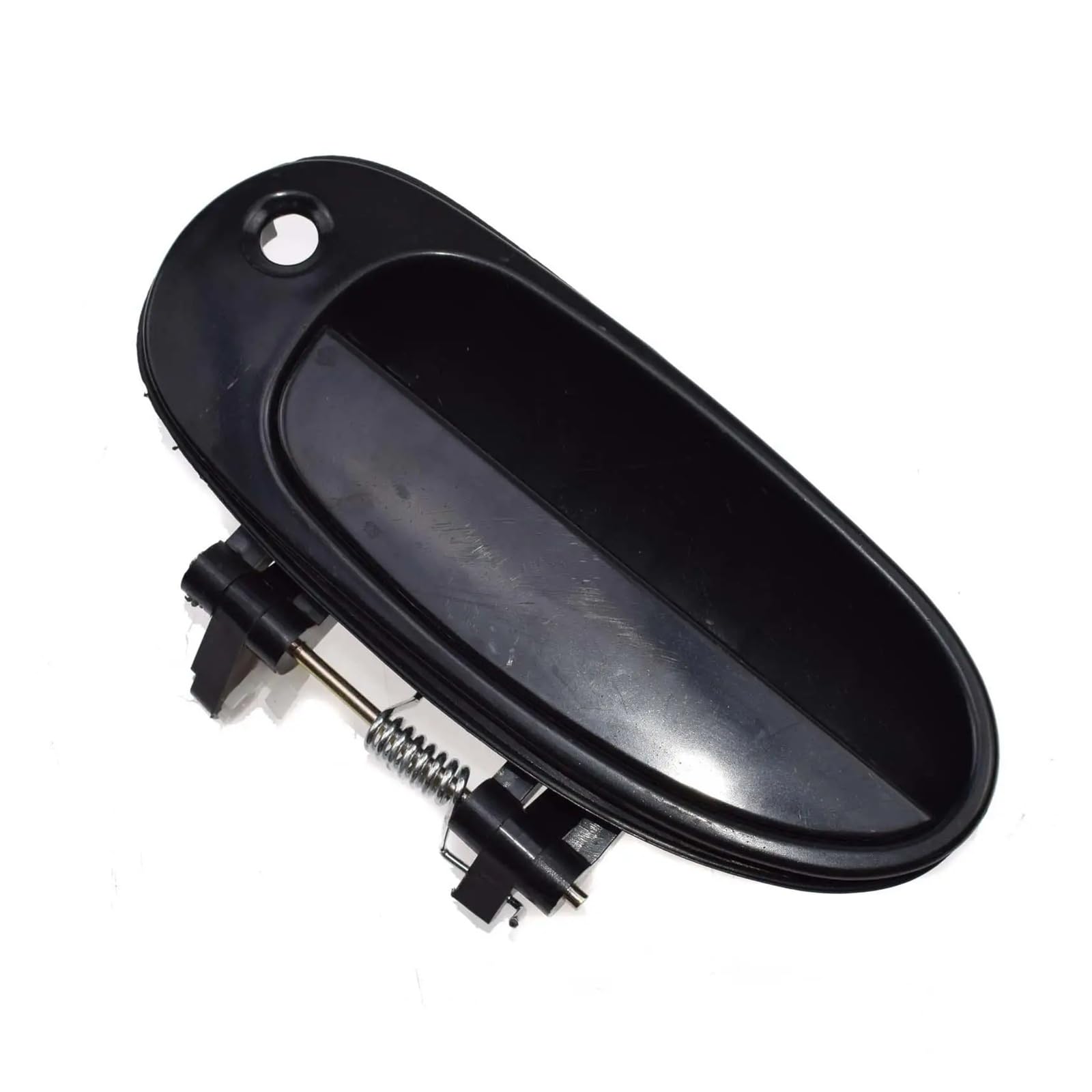 BYSKJZ Car Outer Door Handle Replacement for Kia for Sephia 1998 1999 2000 2001 for Spectra Black Outside Door Handle Front Rear Left Right 0K2A1-59410 0K2A1-58410(Left Side)
