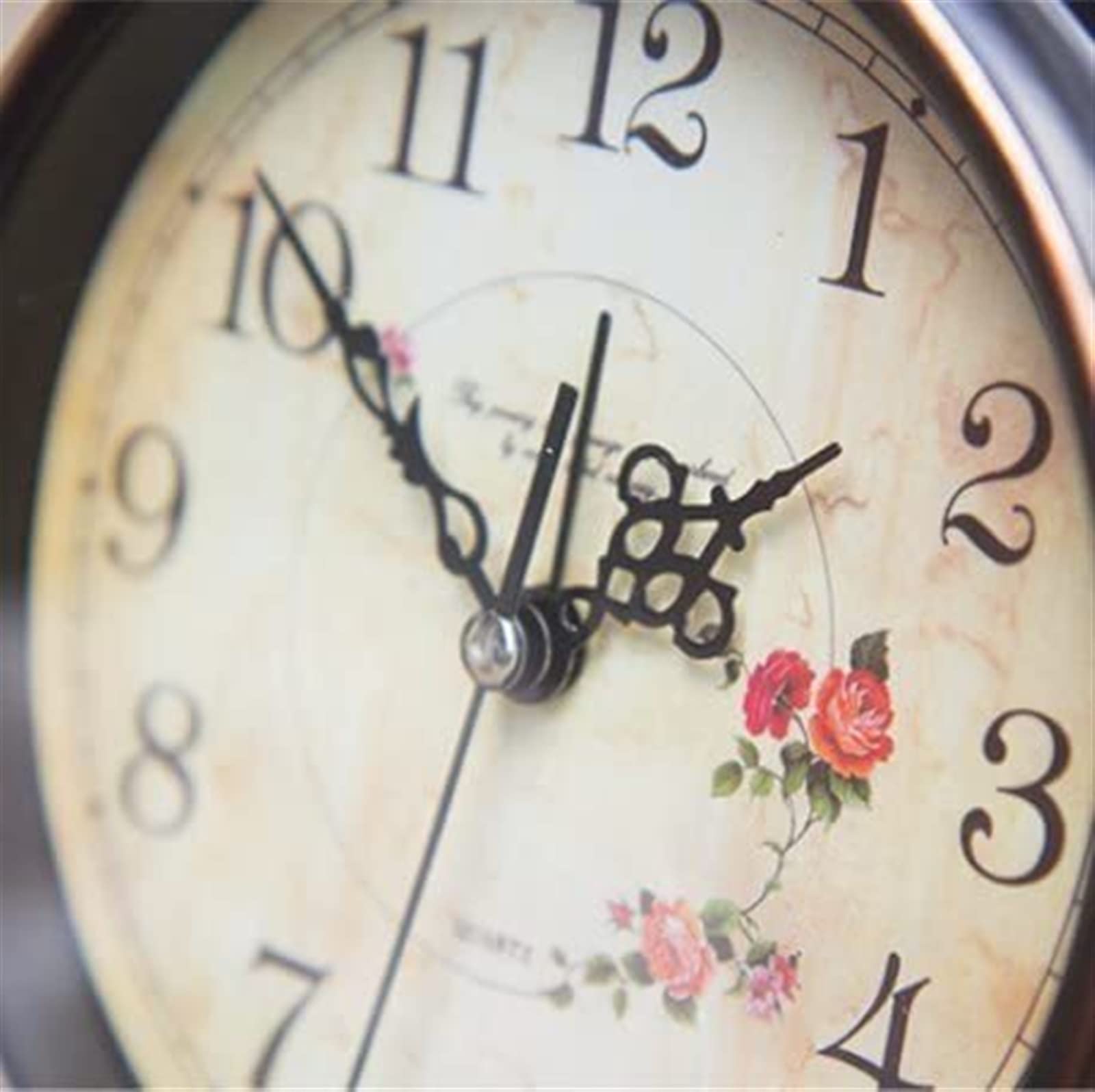 Amazon.co.jp: アンティーク風 置き時計 オシャレな 目覚まし時計