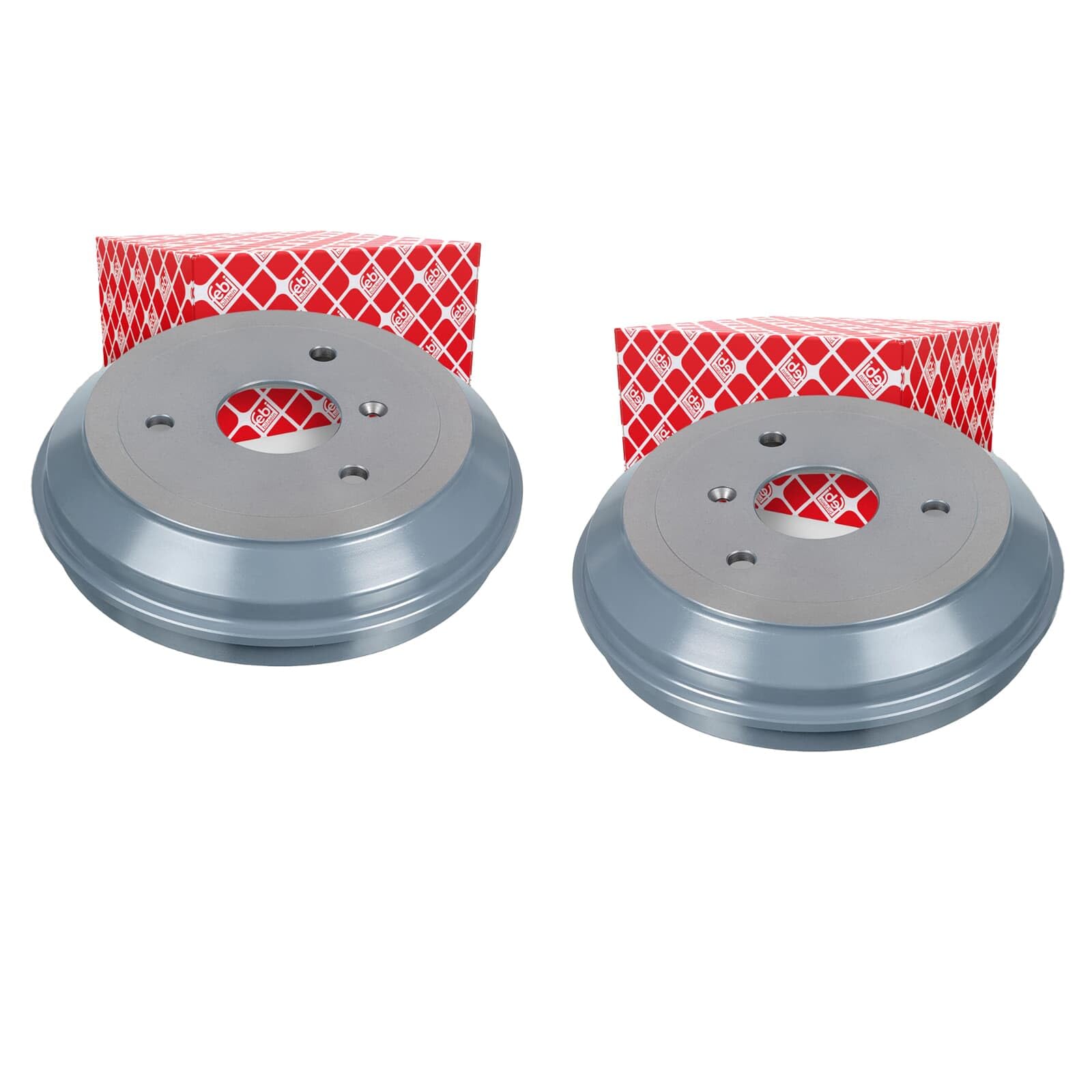 2X Febi Bremstrommeln 203mm hinten | 2x 44295 passend für Cabrio City-Coupe Fortwo |