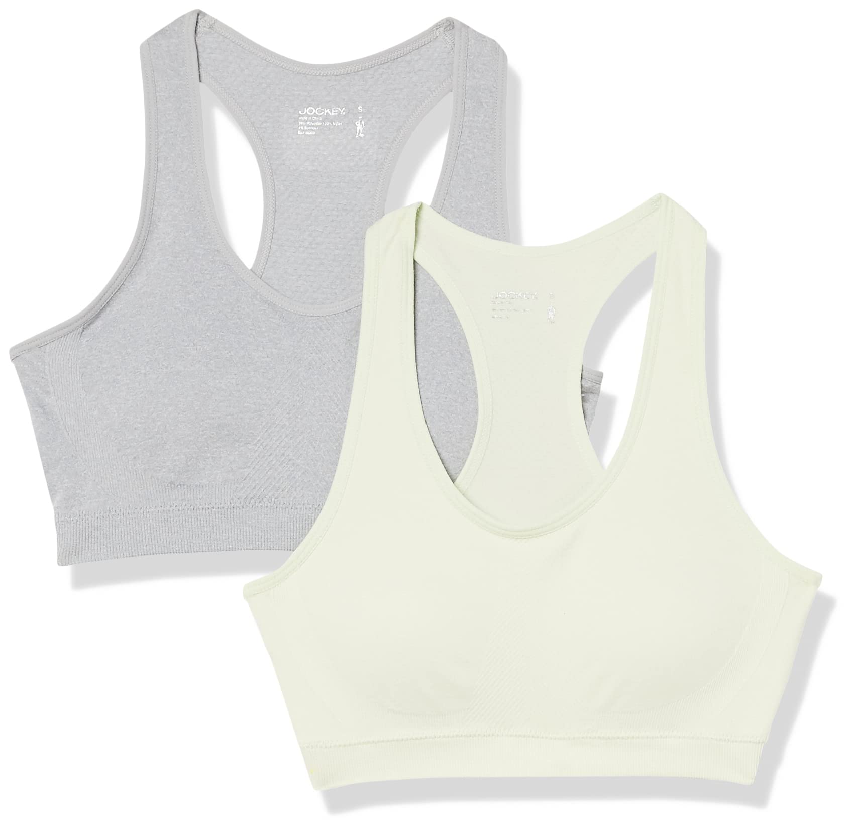 Jockey Women's 2 Pack Removable Cup Seamless Bra