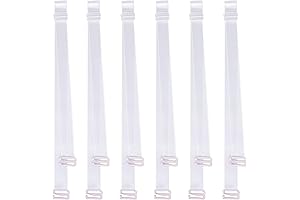 Clear Bra Straps: Invisible Support for Strapless Bras