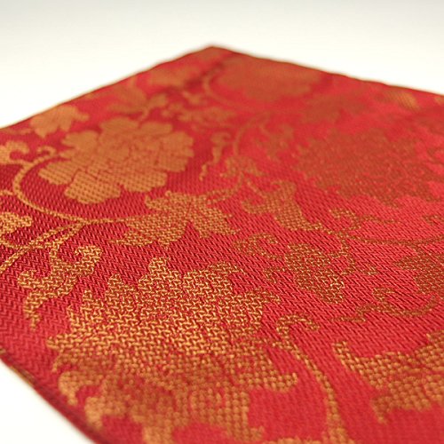 Amazon｜【茶道具/古袱紗】徳斎古帛紗/名物裂 紹32038; 名物牡丹文緞子