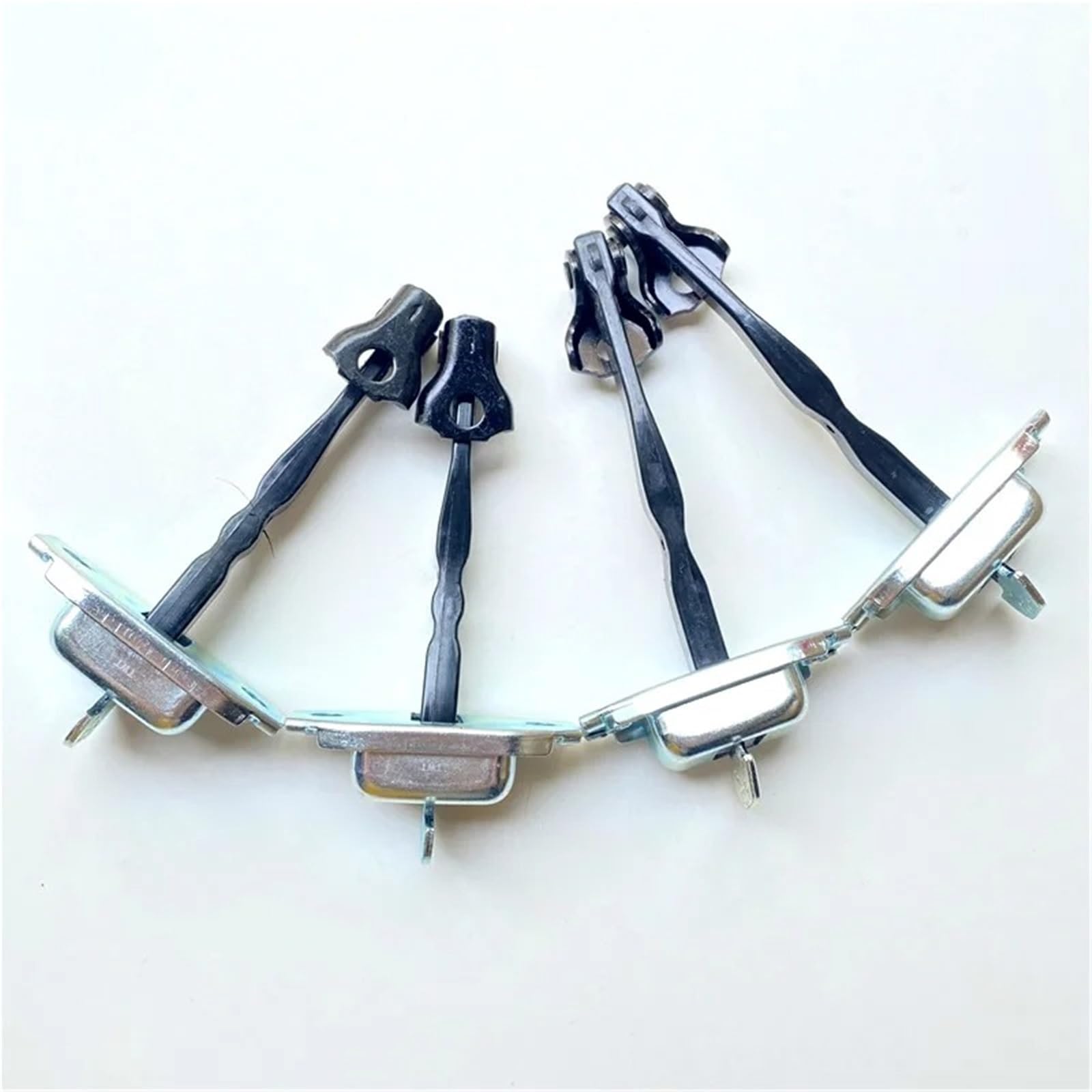 Dogkapm A Set Of 4Pcs Door Check Stop Strap Limiter 68610-0R040 68630-0R040 For Toyota For Rav4 Asa44 Zsa4 2013-2017 Door Check Strap Stopper Jam Hinge(A Set Of 4Pcs)