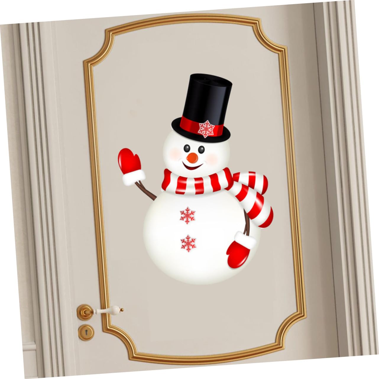 4 Sätze Aufkleber Weihnachtsdeko Weihnachtsmotiv Wohnraumdeko Christmas Sticker Dekorationen Tischsets Für Den Tisch Fenster Wandtattoo Weihnachten Wandtattoos Pvc Rot 2 Blatt * 4 Cabilock