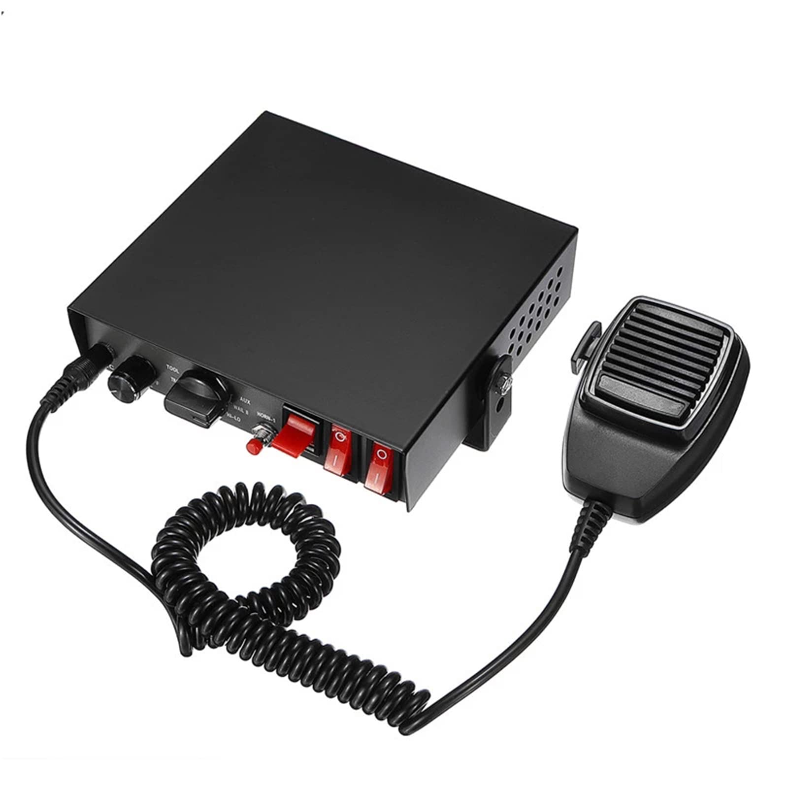 400W 12V/24V 9 dźwięk głośny alarm samochodowy w nagłych wypadkach Alarm policyjny syrena strażacka Air Bugle głośnik PA syrena trąbka pneumatyczna megafon klakson 150DB