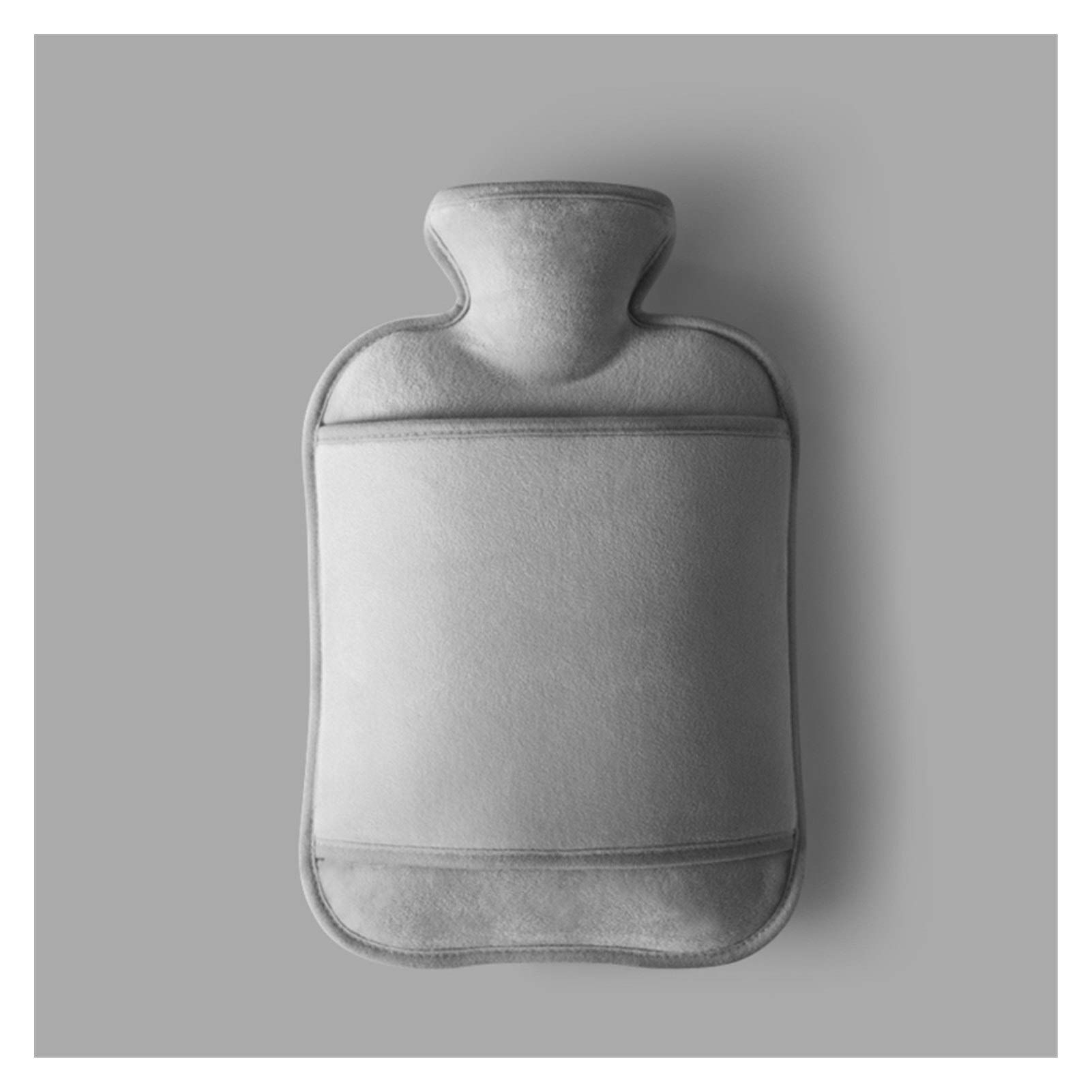 XXXXW Durable Hot Water Bottle Hot Water Bottle with Soft Cover - 2L Large - Classic Hot Water Bag f