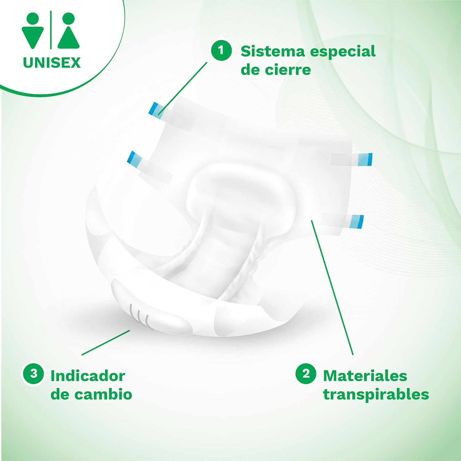 Absorbeo Pañal Pantalón Extra, Dispositivos Absorbentes para Incontinencia Moderada, Comodidad Absoluta, Protección Total, Sistema Antiodor, Totalmente Transpirables, Unisex, Talla L, 30 Piezas
