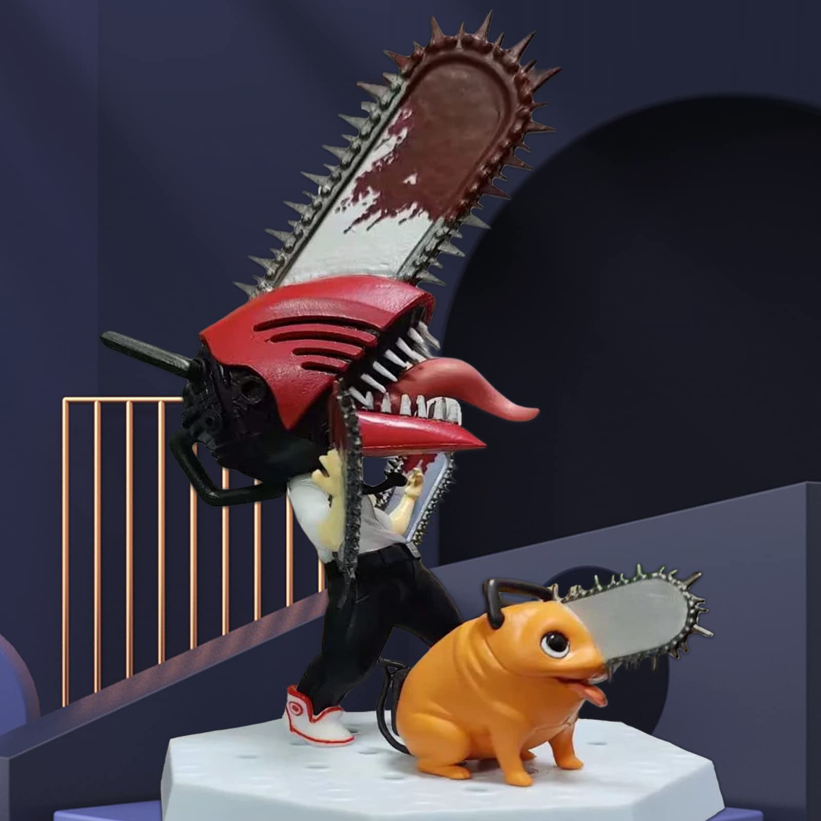 チェンソーマン Amazon.co.jp: チェーンソーマン フィギュア おもちゃ 4.4インチ