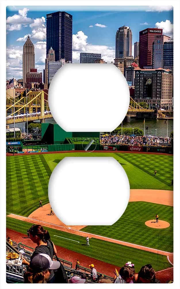 Switch Plate Outlet Cover - Pnc Park Pittsburgh Pennsylvania City Cities Urban