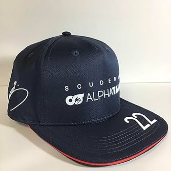 Amazon.co.jp: アルファタウリ 角田裕毅 ドライバーキャップ