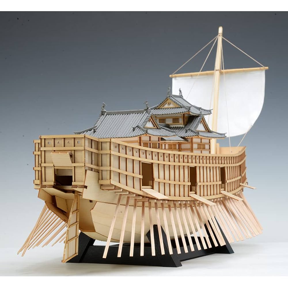 ウッディジョー 1/24 和船 屋形船 やかたぶね 木製模型 組立キット d2ldlup Amazon | ウッディジョー 1/24 和船 屋形船 やかたぶね 木製模型