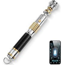 XRGB V3 Smooth Swing Light Saber 16 Sound Fonts, Motion Control Light Sabers, Infinite Color Changing and 16 RGB Light Saber for Adults Support Heavy Dueling