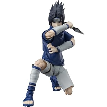 Bandai Tamashii Nations - Sasuke Uchiha -Ninja Prodigy of the Uchiha Clan Bloodline Naruto, Spirits S.H. Figuarts