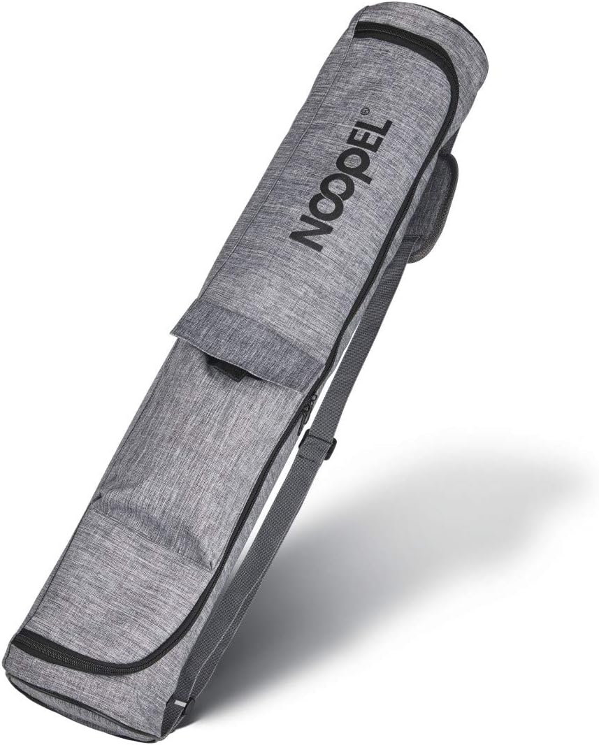 Yoga Mat Bag Waterproof with Functional Storage Pocket, Adjustable Strap, Double Zip Closure - Fits Most Size Mats