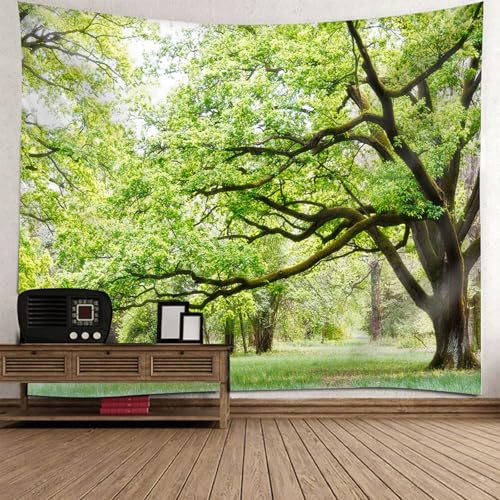 Tapiz de naturaleza primaveral de 150x150 cm para dar vida y frescura a tu dormitorio
