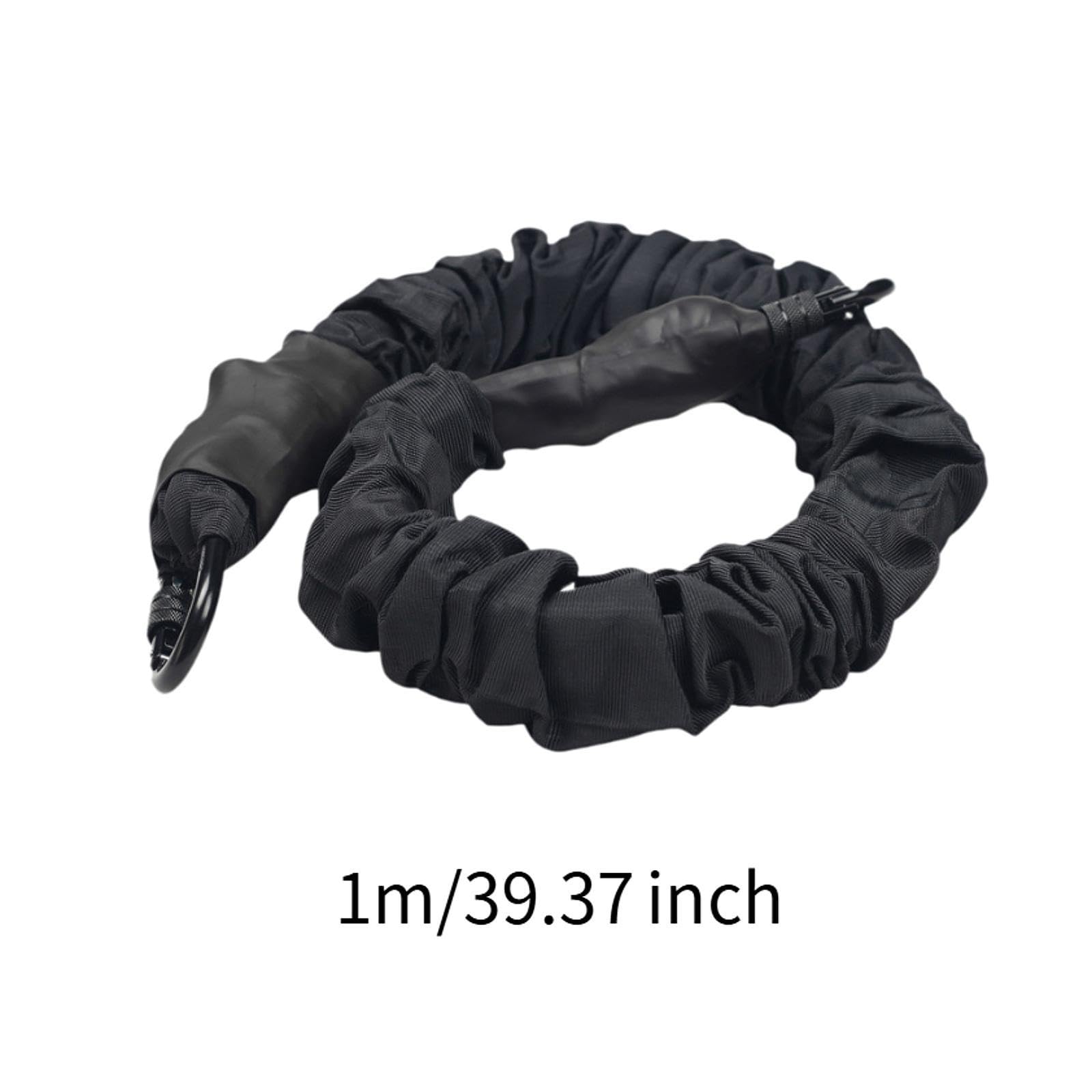 Banda de Resistencia Bungee Cuerda de Resistencia Fuerte con Mosquetón de Pilates Cinturón Elástico Antigravedad para Ejercicios Interior