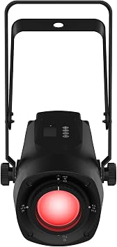 CHAUVET DJ PinSpot Q1Z ILS Compact LED Pinspot Light | 20W RGBW Quad-Color, Manual Zoom, OLED Display | ILS Instant Light Shows | IRC-6 Remote & ILS Command Compatible | DMX Control