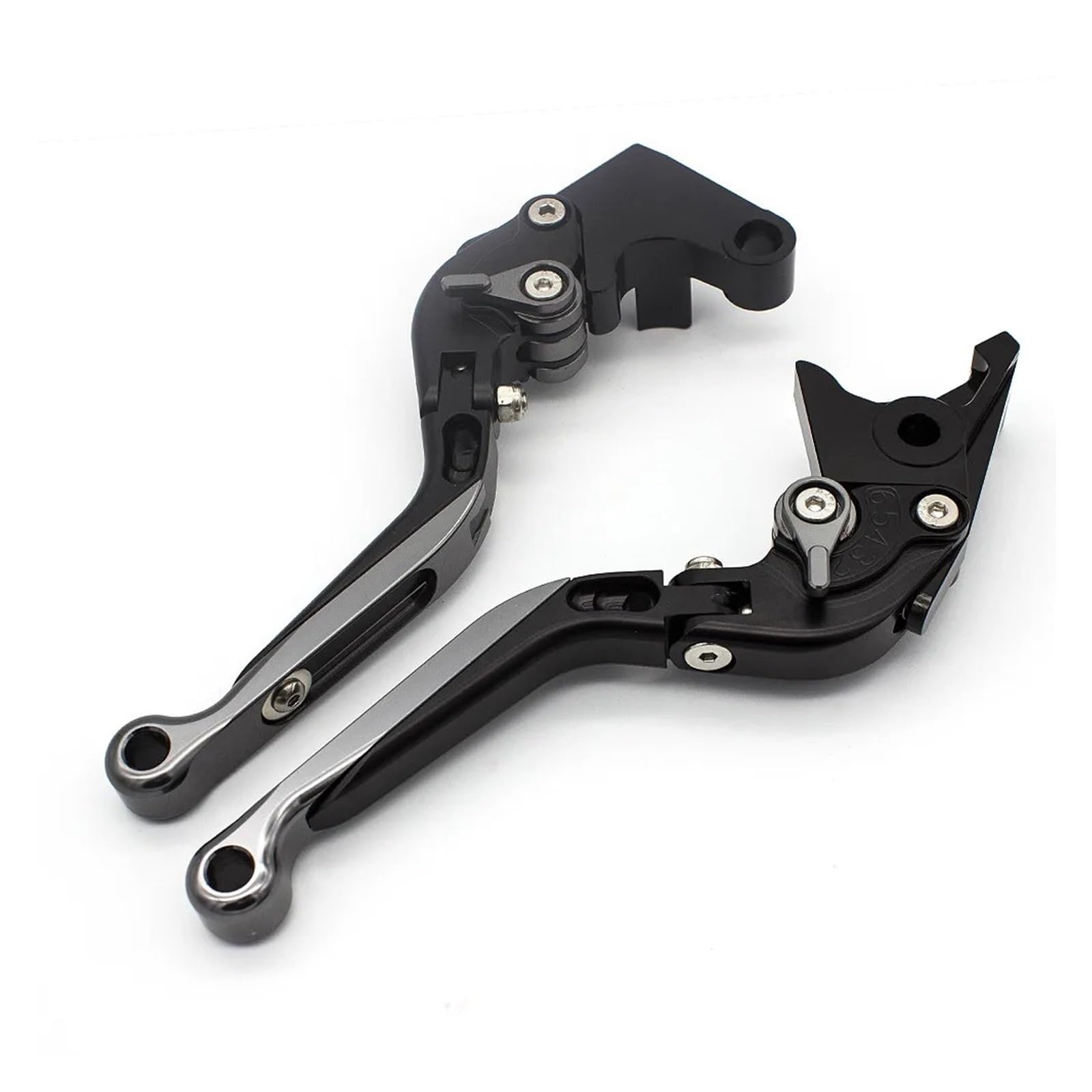 Pbsuem G Gray Motorcycle Lever Blades For Hornet For Cb600f For Cbf600 Cbf 600 Cb 600F Cb 600 F 2007-2013 Cnc Motorcycle Folding Extendable Brake Clutch Lever Brake Clutch Levers(G Gray)