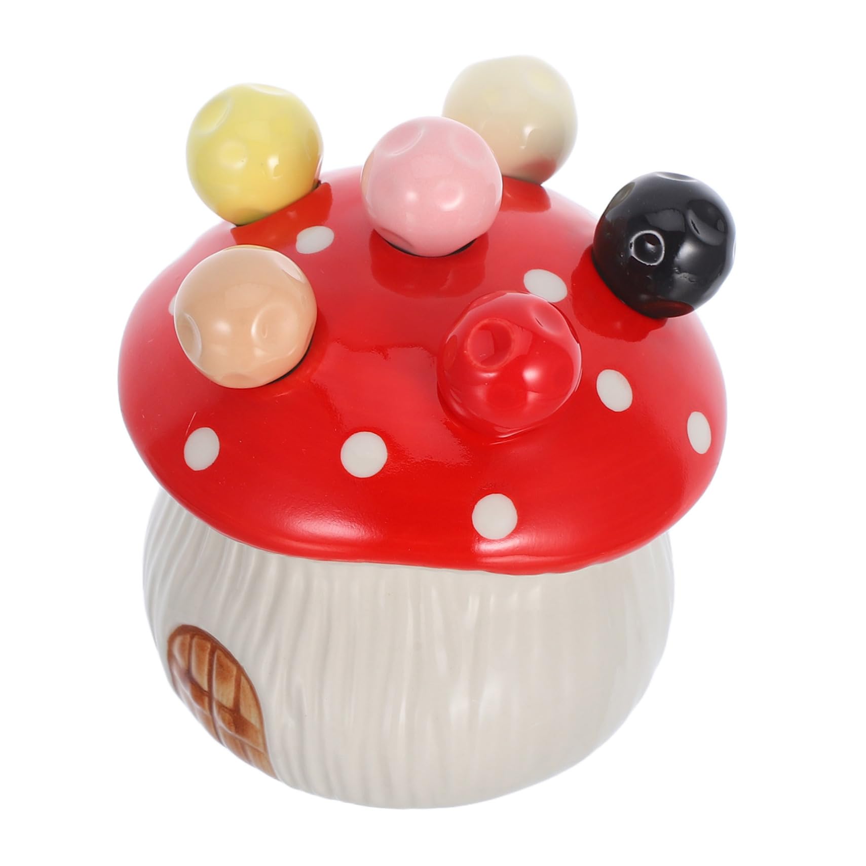 Porte-fourchettes à dessert champignon pour vos goûters en famille
